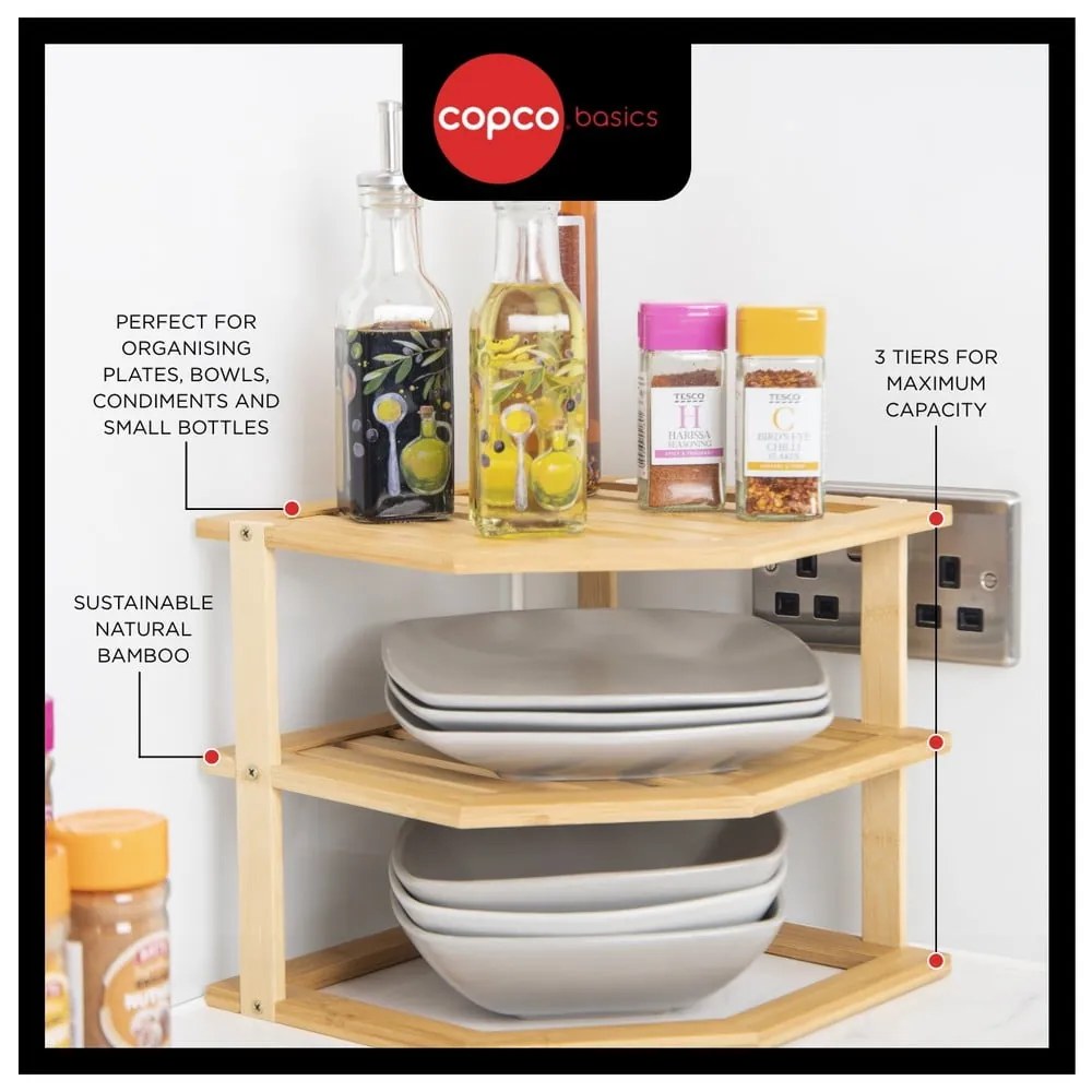 Bambusowa dodatkowa półka Copco – Kitchen Craft