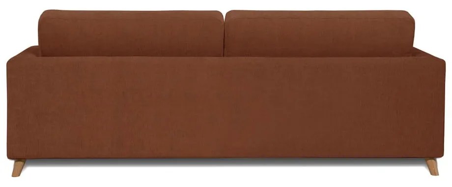 Ciemnopomarańczowa sofa 234 cm Faria – Scandic