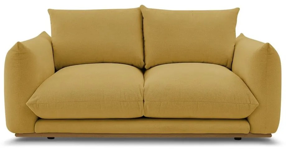 Żółta sofa 193 cm Ernest – Bobochic Paris