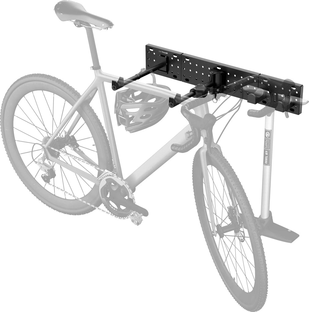 Wieszak na rower na ścianę 768 x 125 x 368 mm