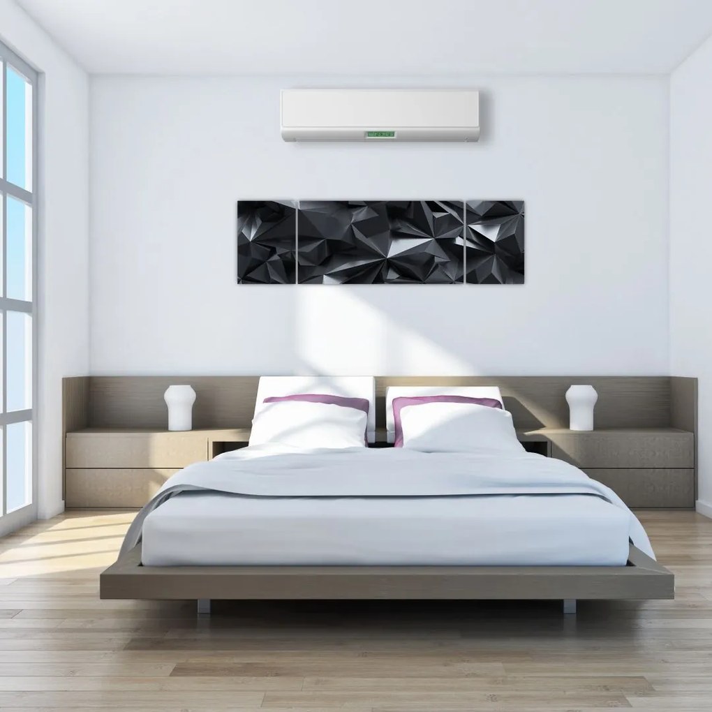 Obraz - Abstrakcja geometryczna (170x50 cm)