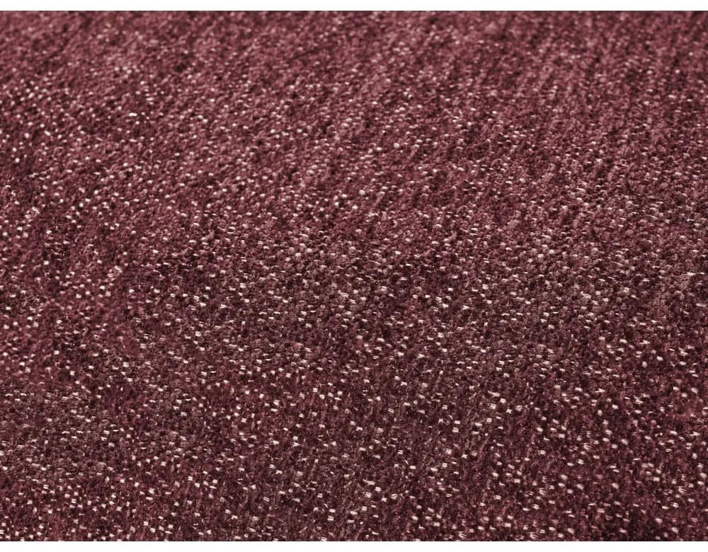 Bordowa sofa z tkaniny szenilowej 278 cm Everest – Bobochic Paris