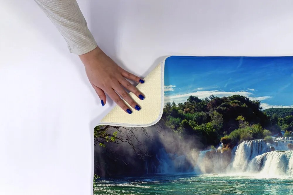 Dywanik łazienkowy Dywanik łazienkowy Krajobraz Wodospad