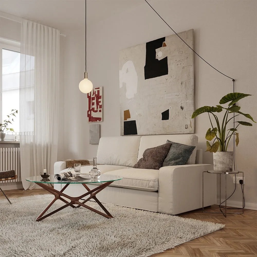 Lampa wisząca w czarno-złotym kolorze ø 4 cm Plug & Play – tala