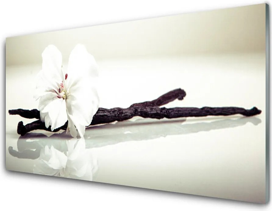 Panel Szklany Subtelna Elegancja Kwiatu
