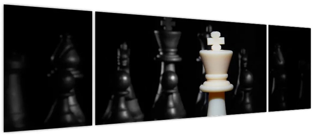 Obraz - Szachy (170x50 cm)