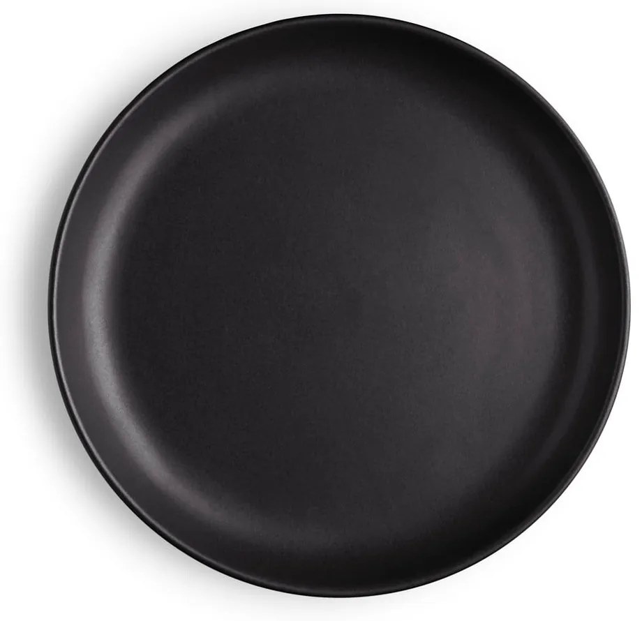 Czarny kamionkowy talerz Eva Solo Nordic, ø 17 cm