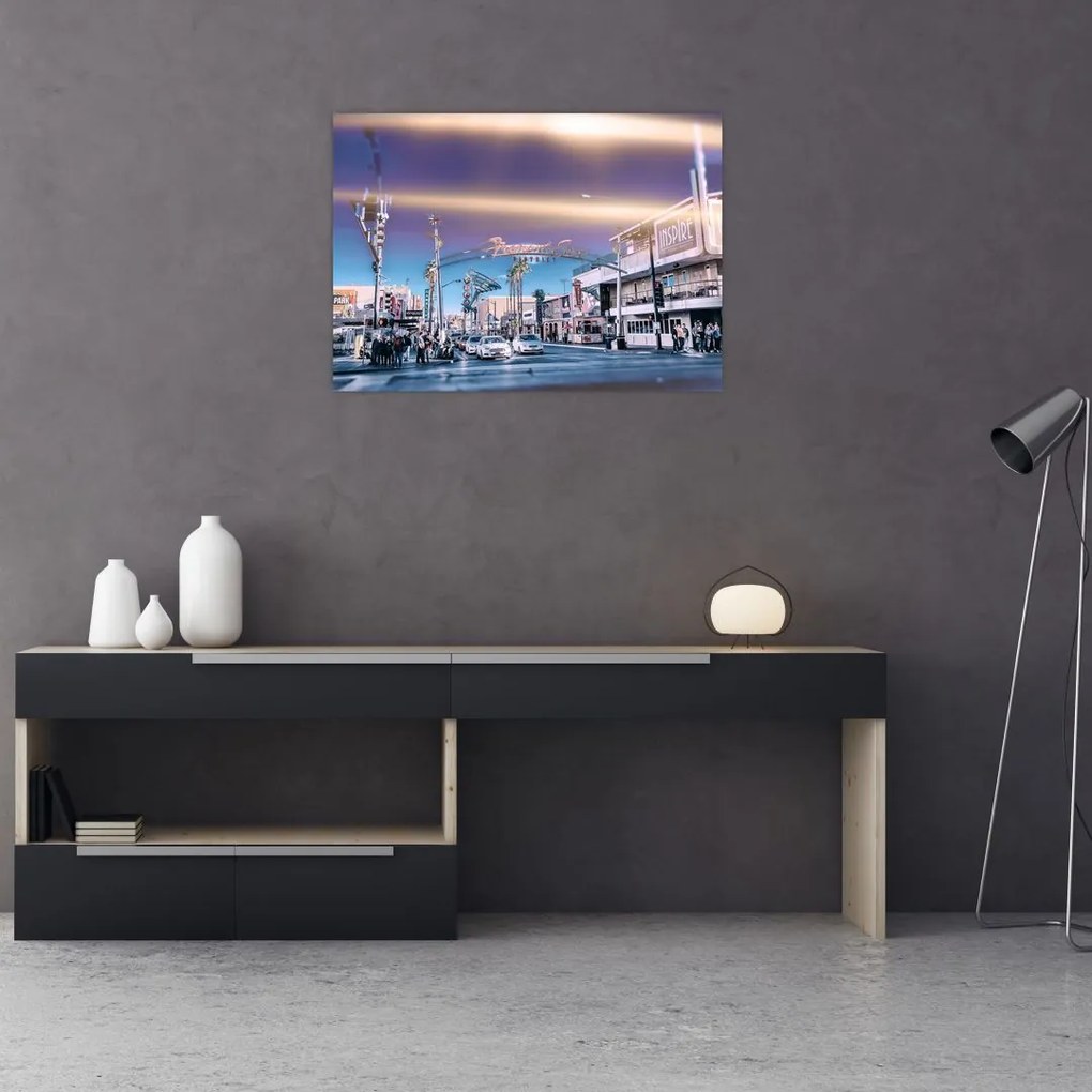 Zdjęcie ulicy w Las Vegas (70x50 cm)