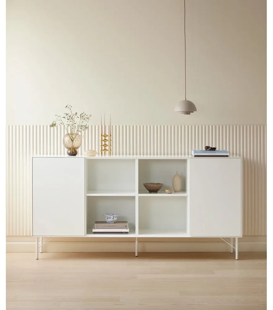 Biała niska komoda 180x88 cm Edge by Hammel – Hammel Furniture