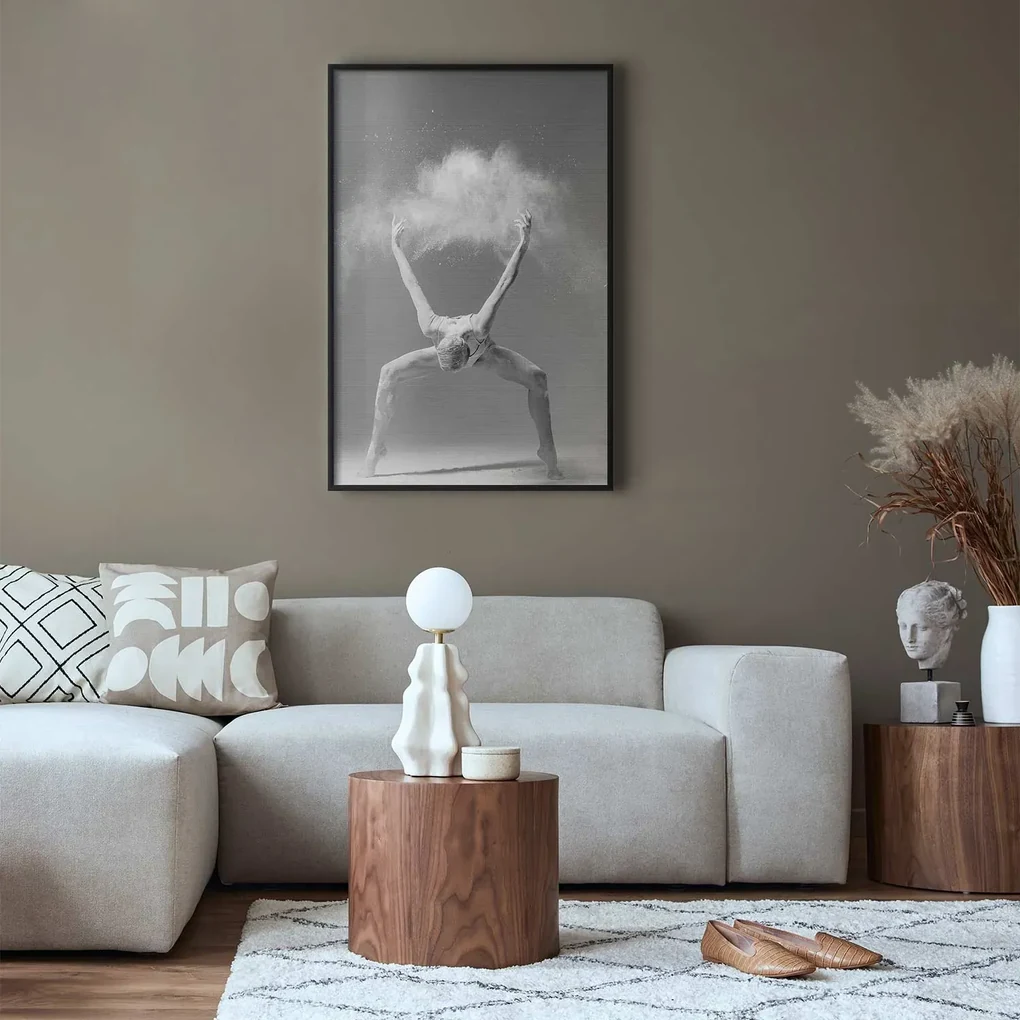 Plakat Niesamowita poza 21x30 cm z ramą czarną bez marginesu ARTGEIST B