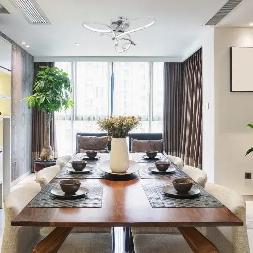 Sufitowa lampa w nowoczesnym stylu - W3-F91