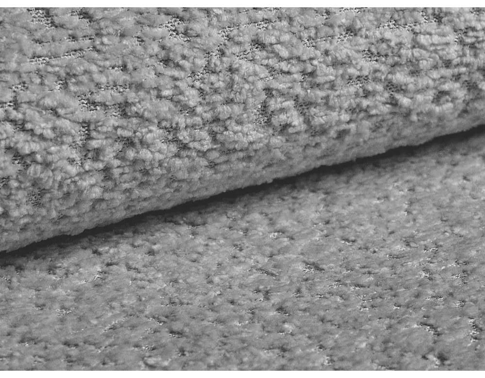 Jasnoszara poduszka na sofę z materiału bouclé Kemi – Cosmopolitan Design