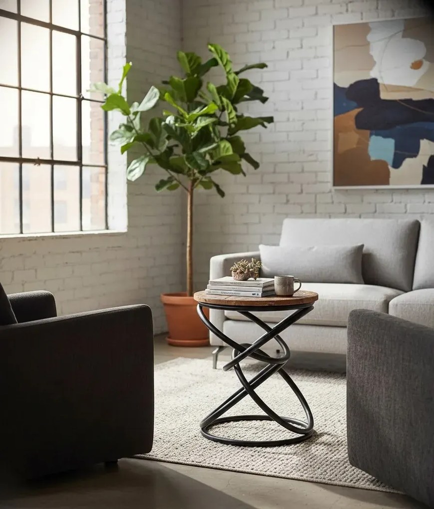 Okrągły stolik kawowy K8-Z86