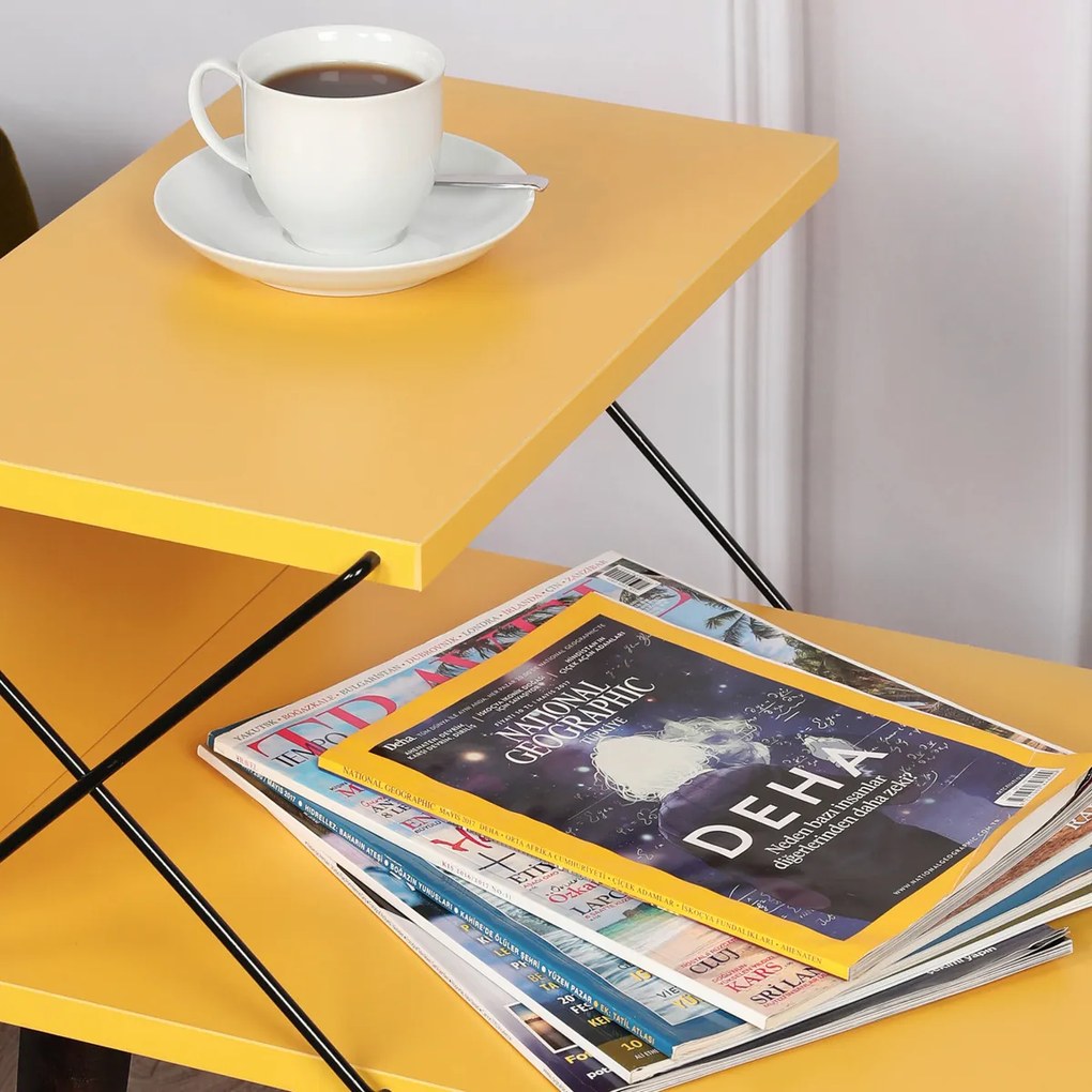 Stolik nocny Cross Yellow