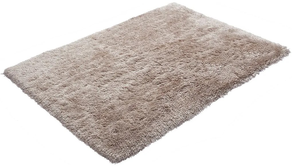 Dywan shaggy z długim włosiem - 160 x 230 cm - Taupe - ARDELA