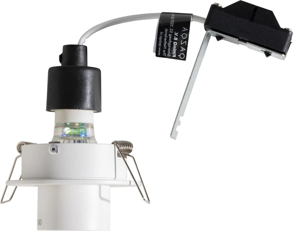 Zestaw 6 reflektorów wpuszczanych biały GU10 35mm okrągłe z możliwością przechylania - Installa