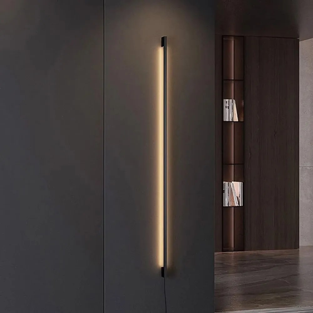 KINKIET ŚCIENNY LED LHJ064-W 100cm CZARNY