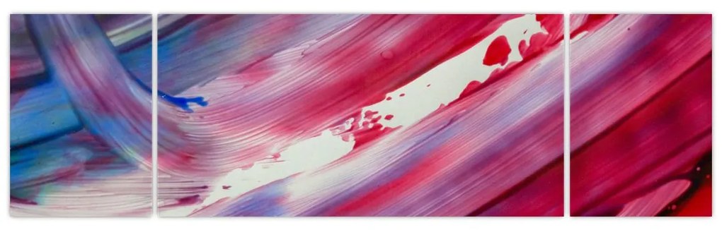 Obraz - różowo - niebieskie kolory (170x50 cm)