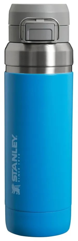 Niebieska butelka termiczna ze stali nierdzewnej 1,06 l QUICK FLIP Azure – Stanley