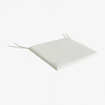 Poduszka Na Wysoki Stołek Z Poliestru Elton Gardenia Biel - Sklum