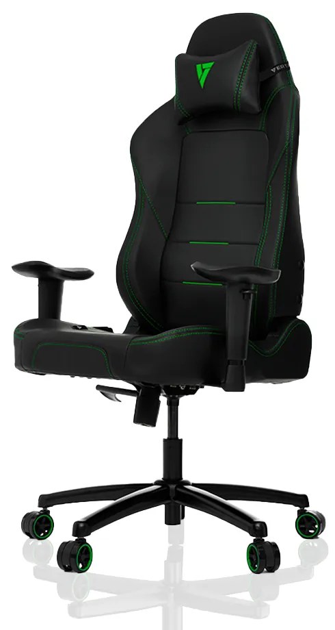 Vertagear P-Line PL1000 Racing Series Fotel Gamingowy Czarny/Zielony