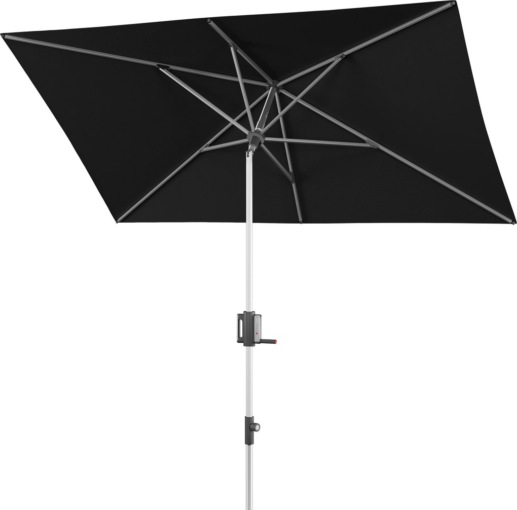 Knirps APOLL parasol ogrodowy 260 x 165 cm czarny