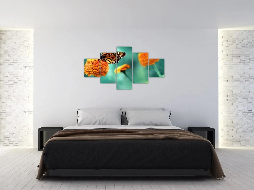 Obraz motyla (125x70 cm)