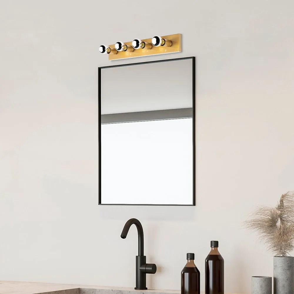 Kinkiet w kolorze złota Mirro – Opviq lights