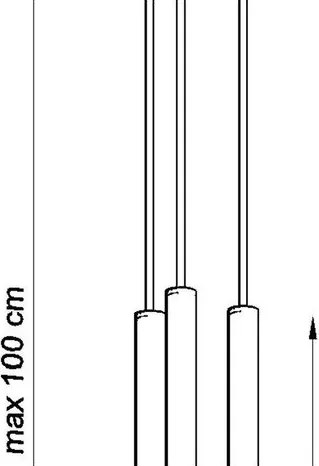 Biała metalowa lampa wisząca ø 20 cm Fideus – Sollux