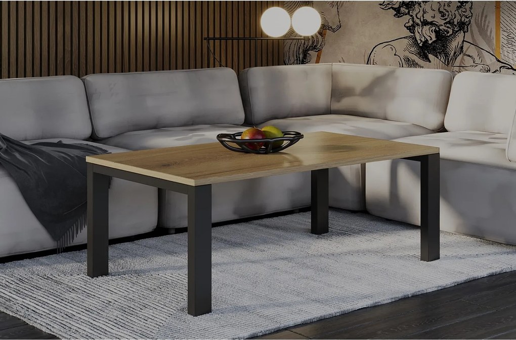 Ława GAROLD 120x80 dąb natura