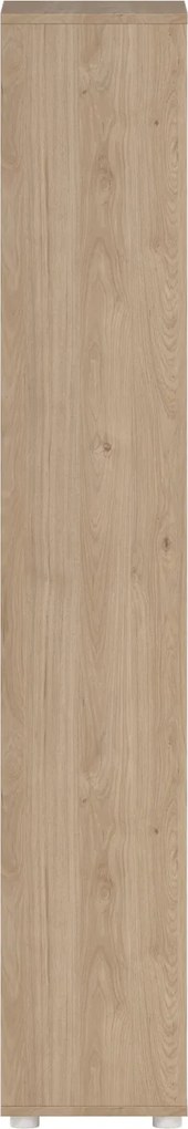 Czterodrzwiowy regał biurowy Sign 80 jackson hickory/biały mat