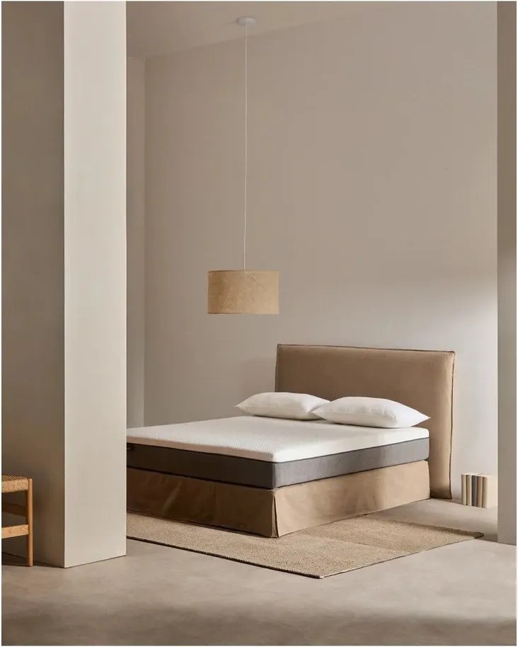 Średnio twardy materac piankowy Kave Home Eva, 180x200 cm