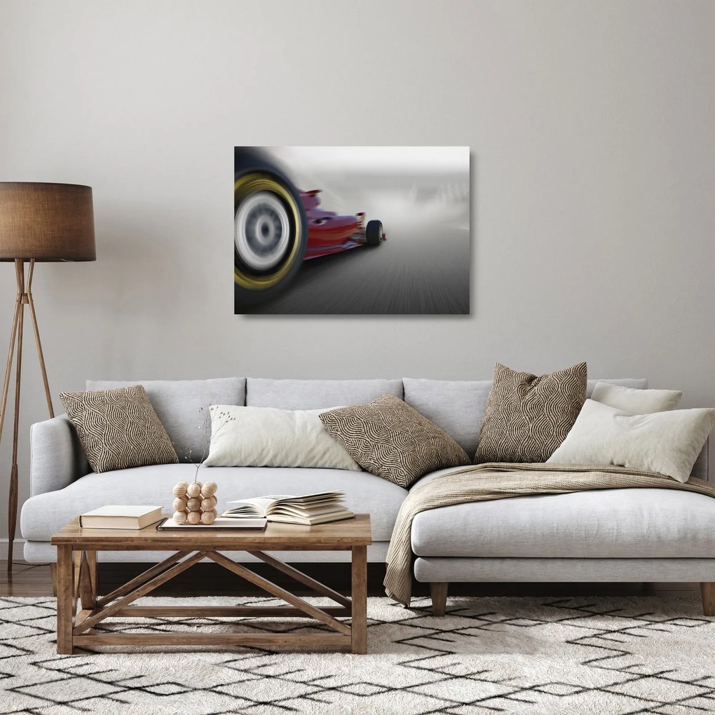 Obraz na szkle - Formuła (70x50 cm)