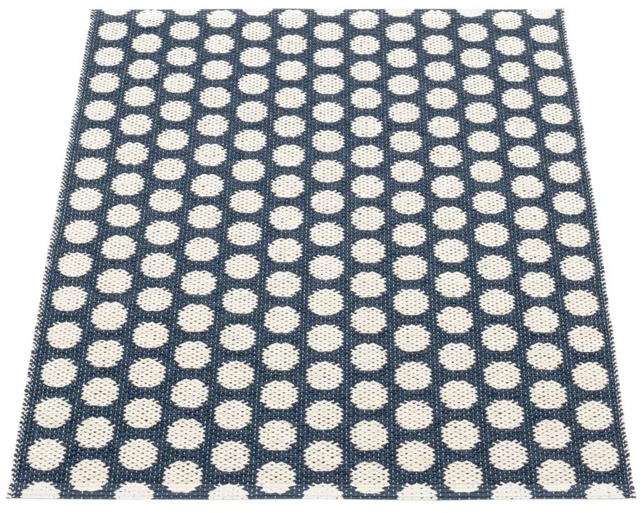 Ciemnoniebieski dywan odpowiedni na zewnątrz 70x90 cm Noa Dark Blue – Pappelina