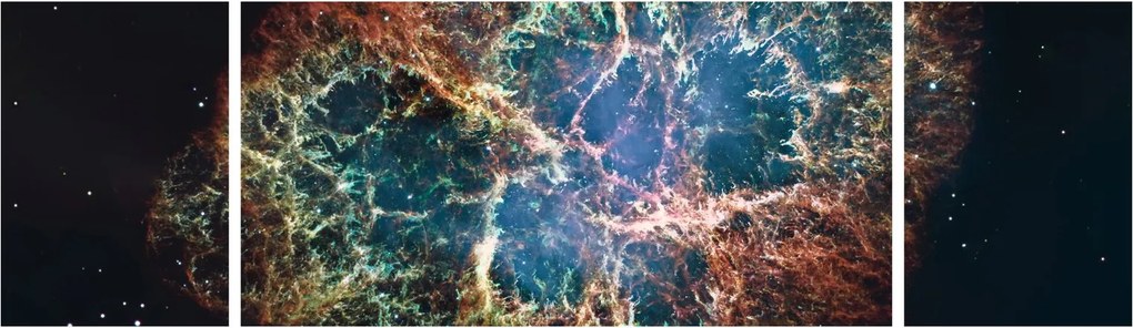 Obraz - Mgławica Krab (170x50 cm)