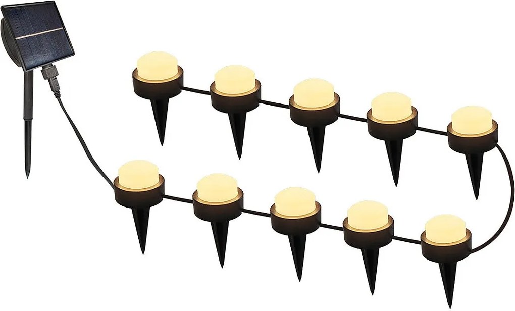 10 naziemnych sygnalizatorów słonecznych SOLIRAY 12M