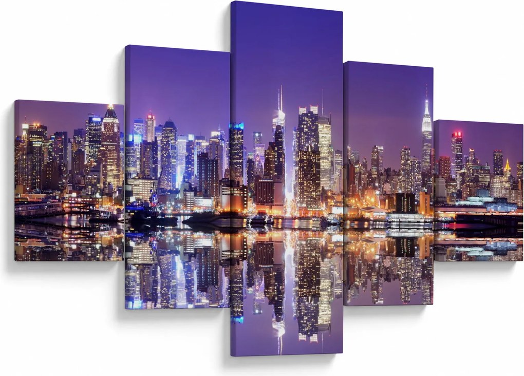 Obraz Manhattanu (125x70 cm)