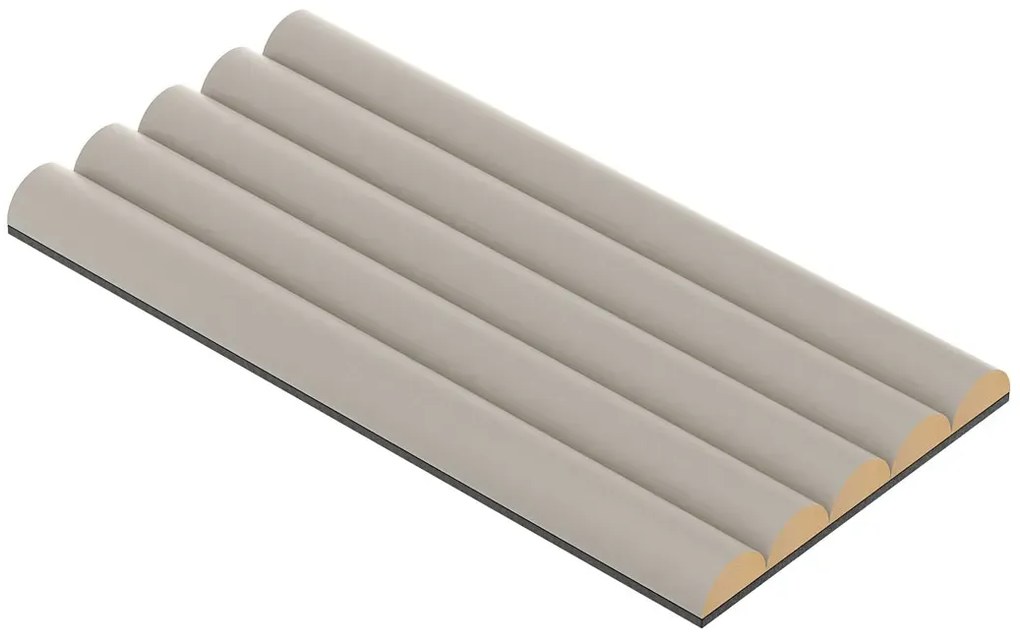 Nowoczesny ryflowany panel ścienny kaszmir N5-P45