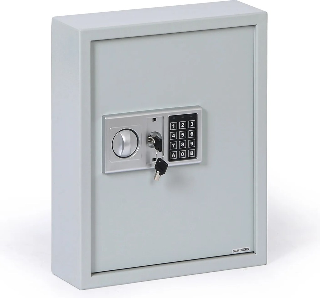Skrzynka na klucze z elektronicznym zamkiem, 450 x 360 x 118 mm
