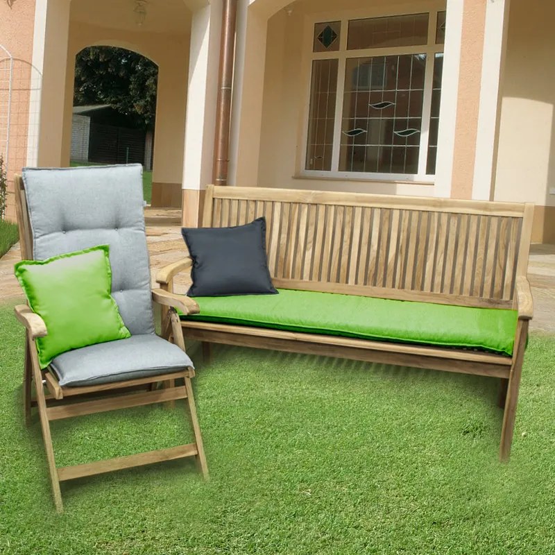 Doppler HIT UNI poduszka na ławkę trzyosobową zielona