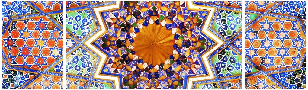 Obraz mozaiki (170x50 cm)