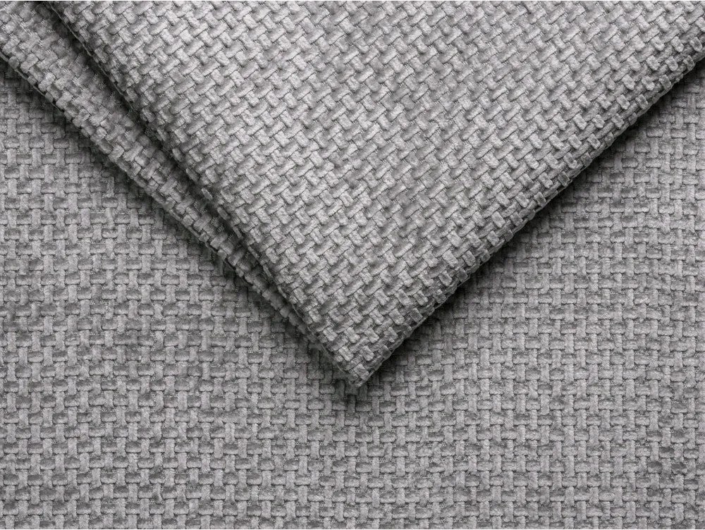 Szara sofa z tkaniny szenilowej 200 cm Lupine – Micadoni