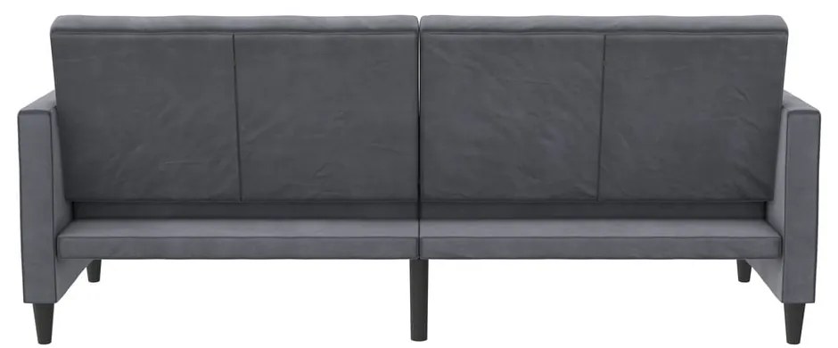 Szara aksamitna sofa 207 cm Celine – Støraa