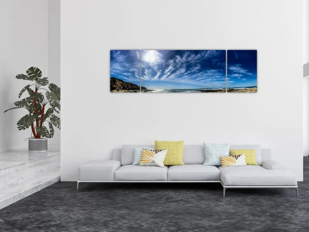 Obraz nieba z chmurami (170x50 cm)