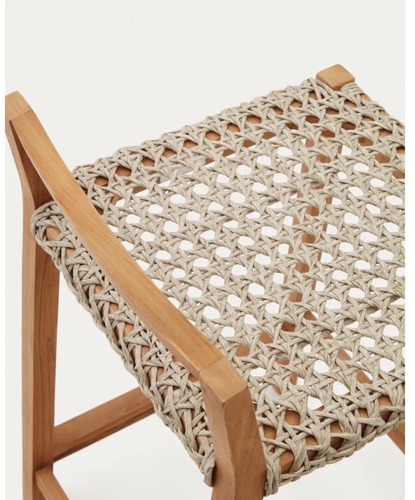 Drewniany hoker ogrodowy Giverola – Kave Home