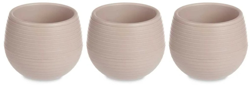 Doniczki samonawadniające, plastikowe, 3 sztuki, Ø 6 cm