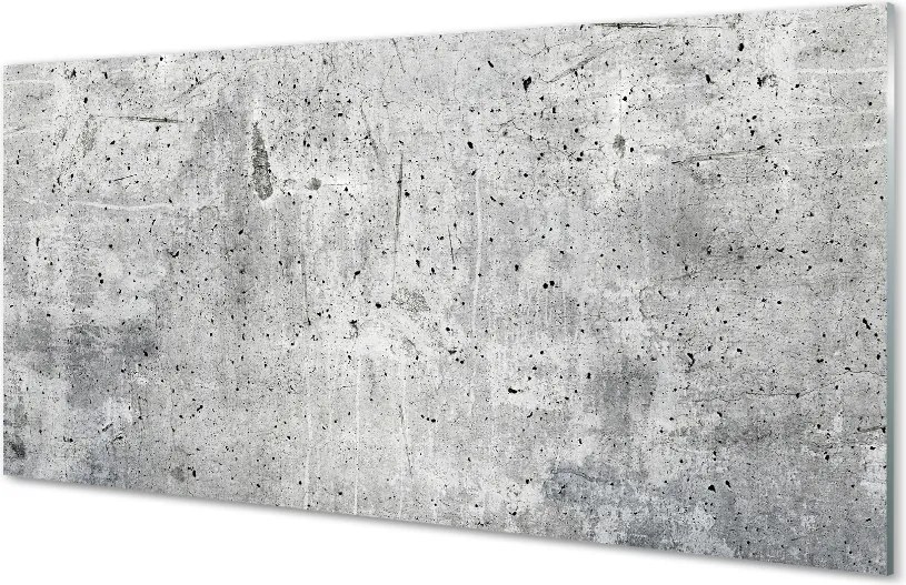 Szkło do Kuchni na Ścianę Industrialna Tekstura Betonu