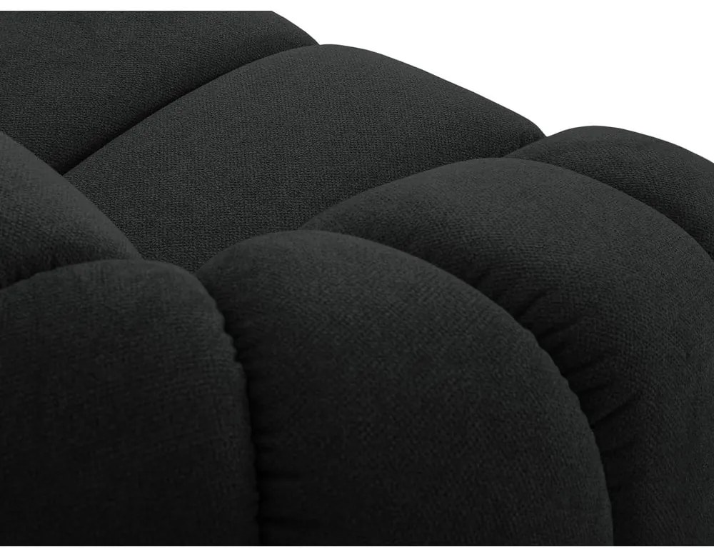 Czarna sofa 214 cm Diana – Micadoni