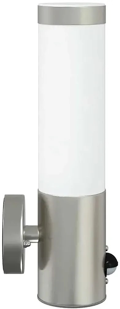 Srebrny kinkiet zewnętrzny F021-Cervin