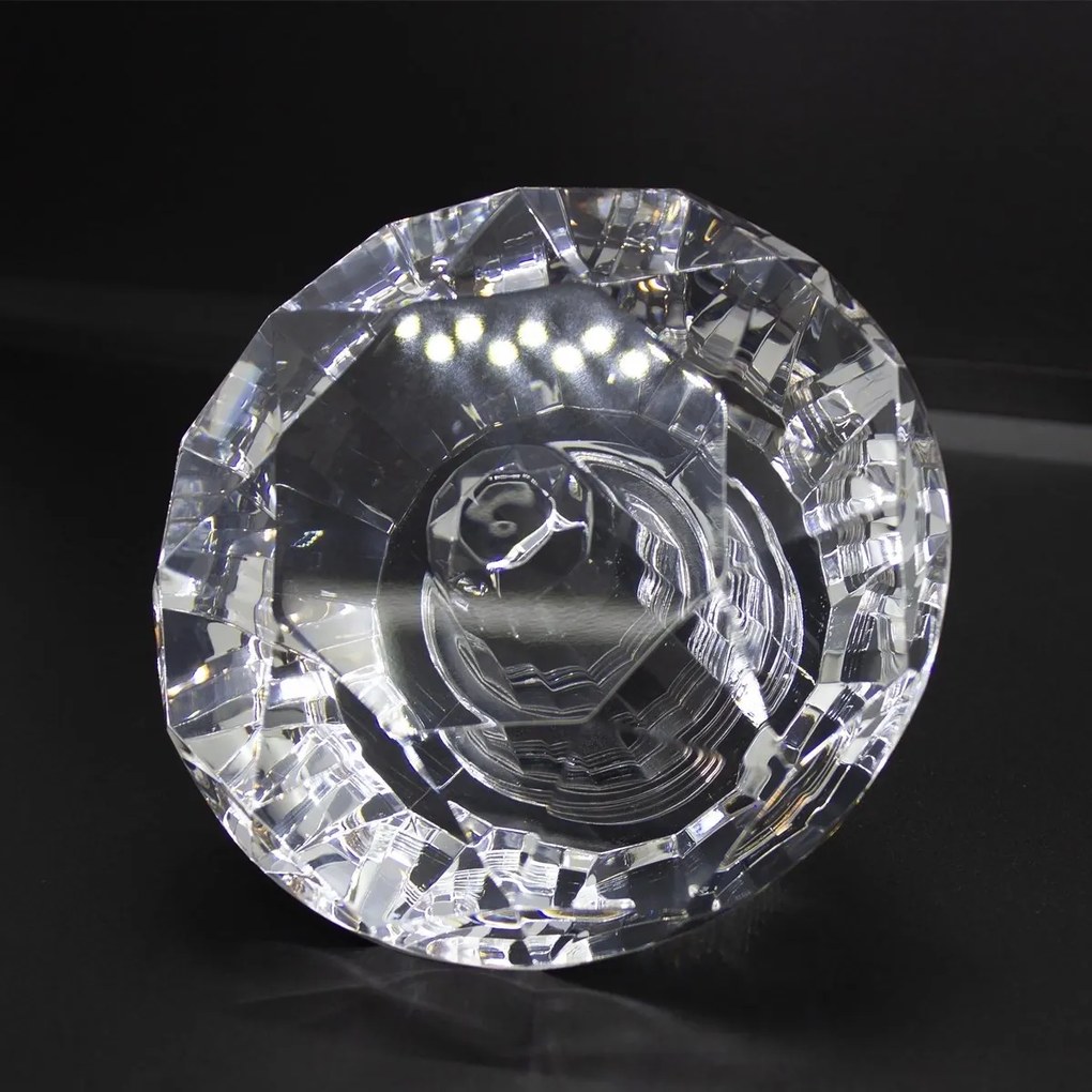 Wisząca lampa z trzema akrylowymi kryształkami Tiffany No.3 CL1